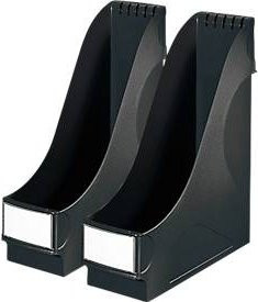 Leitz Stehsammler DIN A4 aus Kunststoff, Schwarz, B: 9,5 cm, H: 32 cm, T: 29 cm - Bild 2