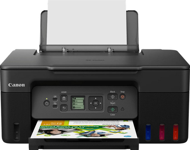 Canon PIXMA G3570 Multifunktionsdrucker Schwarz Tintenstrahl mit Wi-Fi und USB-C - Bild 2