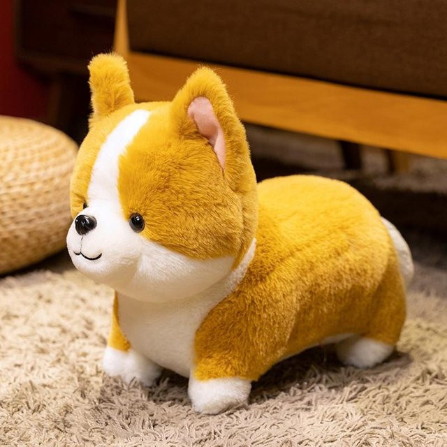 Corgi Hunde Plüschtier, Welpe, 19cm, ab 14 Jahren - Bild 1