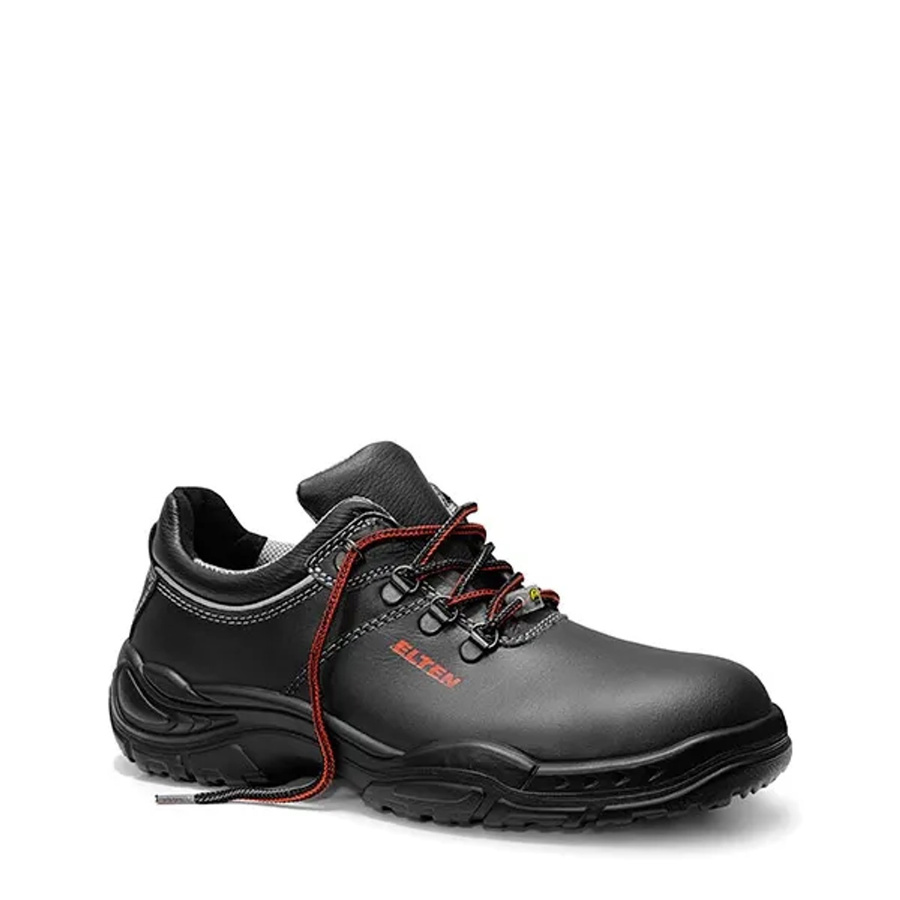 Elten Sicherheitshalbschuh Toby Low ESD S3 aus Rindleder in Schwarz, Größe 39 - Bild 2