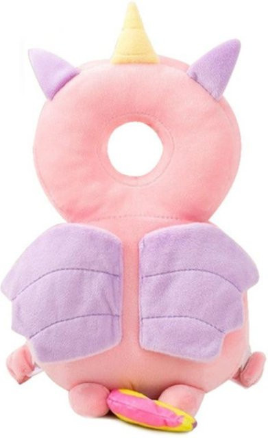 Binchi Outdoor Equipment Baby Kopfstütze als Sicherheitspolster für Rucksäcke in Pink - Bild 1