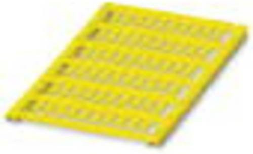 Phoenix Contact 0801431 UCT-WMT (10X4) Leitermarkierer Gelb mit Beschriftungsfläche 4 x 10 mm zum Einschieben - Bild 1