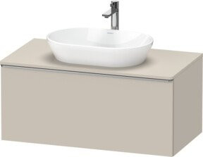 Duravit Waschtischunterschrank D-Neo beige matt, wandhängend, B: 100 cm, T: 55 cm, H: 45,9 cm - Bild 1