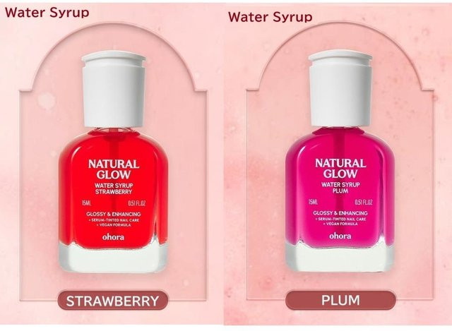 OHORA Sirup Nagelhärter Set, Strawberry + Plum, 2 x 10 ml - Bild 1