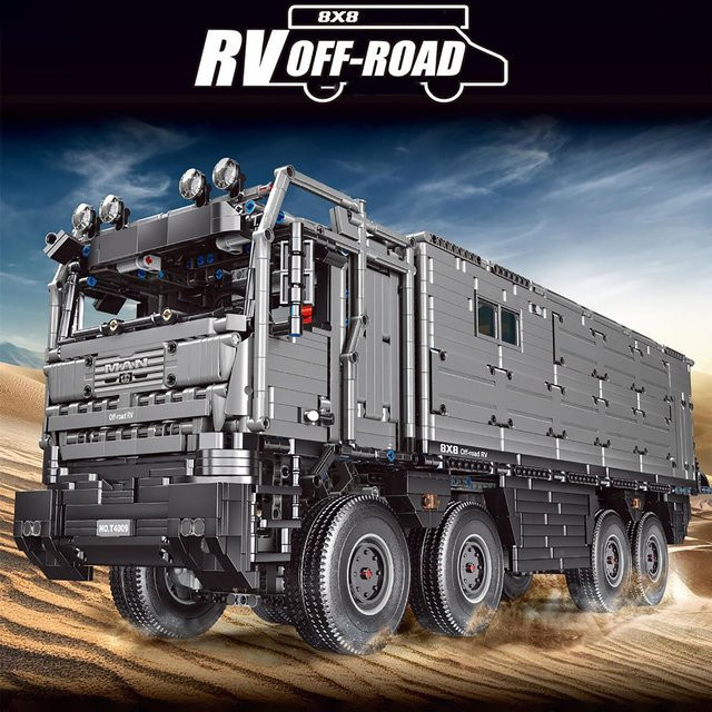 Inhaw RV Off-road Bausteine, Wohnmobil, 6068 Teile, ab 6 Jahren - Bild 1