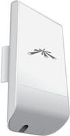 Ubiquiti NanoStation Loco M5 Antenne in Weiß mit Ethernet/LAN Anschluss - Bild 1