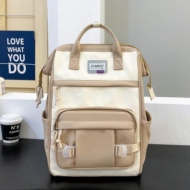 Weft Wasserdichter Outdoor-Laptop-Rucksack für 15,6 Zoll, Reise- und College-Rucksack in verschiedenen Farben - Bild 1