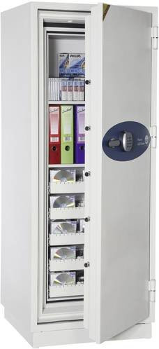 Phoenix Data Commander Feuerschutztresor DS4622E-FVW mit Zahlenschloss, wasserabweisend, weiß - Bild 1