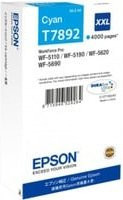 Original Epson Tintenpatrone T7892 Cyan XXL mit 34,2 ml für 4.000 Seiten (C13T789240) - Bild 1