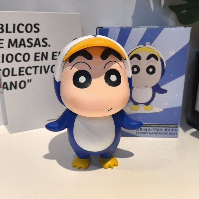 Bandai Crayon Shin-Chan Nohara Shinnosuke Actionfigur, Einzelfigur, Kunststoff, Bunt / Mehrfarbig - Bild 1