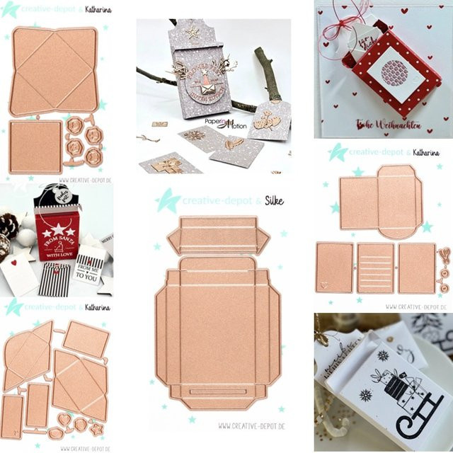 Metall-Stanzformen für Grußkarten und Scrapbooking 2025 DIY-Vorlagen zur Papiergestaltung - Bild 1