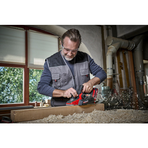 Einhell Akku-Hobel Professional TP-PL 18/3 Li BL Solo Rot-Schwarz - Bild 3
