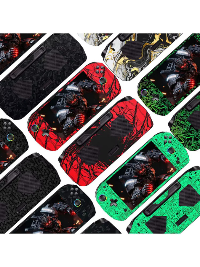 Personalisierte Skin Sticker Schutzfolie Set für Onexplayer OnexFly Apex MAX 8 MAX+ F1 Pro bestehend aus Top, Back und Side Cover - Bild 3