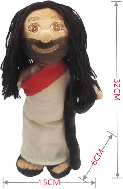 Yiran toy Jesus Plüschtier, Weiche Puppe, Bunt / Mehrfarbig - Bild 1