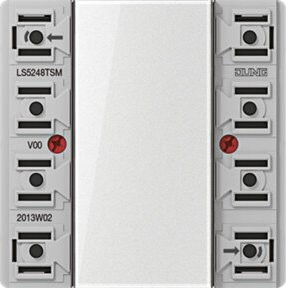Jung Tastsensor-Modul 4fach AC/DC 24V mit 8 Schaltprogrammen LS 5248 TSM transparent - Bild 1