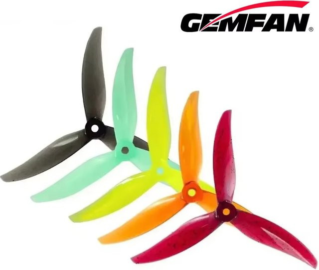 Gemfan 5127.5 5-Zoll 3-Blatt-PC-Propeller, 2 Paar, Zubehör - Bild 1