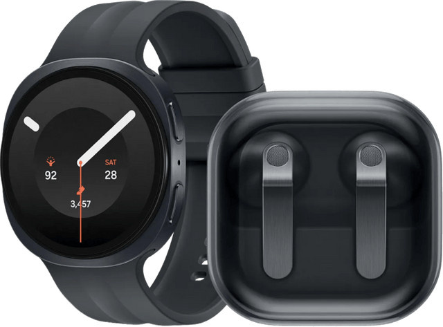 Samsung Galaxy Watch Ultra 2 5G Cellular Titanschwarz 47 mm und Samsung Galaxy Buds4 Pro Schwarz im Set - Bild 1