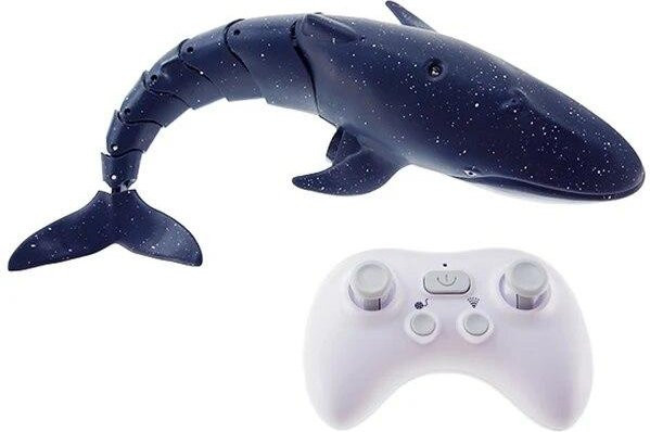 LYZRC Smart Rc Shark Whale Spray, ferngesteuertes Boot, schwarz - Bild 1