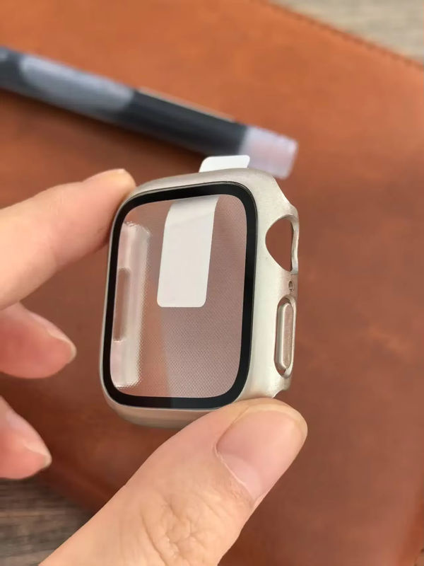 Displayschutz Glas mit Abdeckung für Apple Watch Serie 10 9 8 7 6 5 3 SE und iWatch – Zubehör für 46 mm, 45 mm, 44 mm, 42 mm, 41 mm und 40 mm - Bild 2