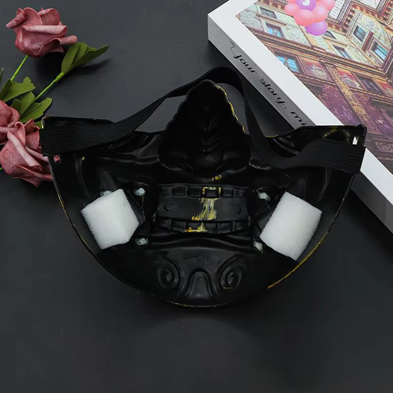Japanische Samurai Oni Dämon Maske, Horror Prajna Killer Stil, Kostüm Requisiten - Bild 1