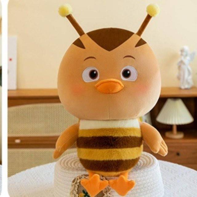 Niedliches Küken Plüschtier, Bienen-Hühner-Puppe, 35 cm - Bild 1