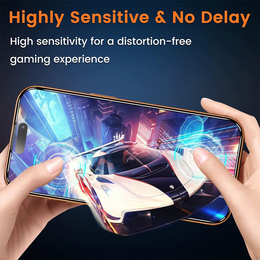 5 Stück 9D Ultra HD Panzerglas Displayschutzfolie für Apple iPhone Modelle in Transparent mit vollständiger Abdeckung und hoher Klarheit - Bild 5