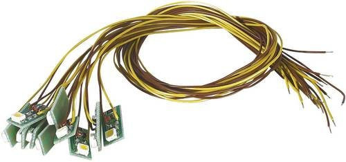 Viessmann Modelltechnik 6008 Innenbeleuchtung für Gebäude mit LEDs in Weiß, 1 Set - Bild 1