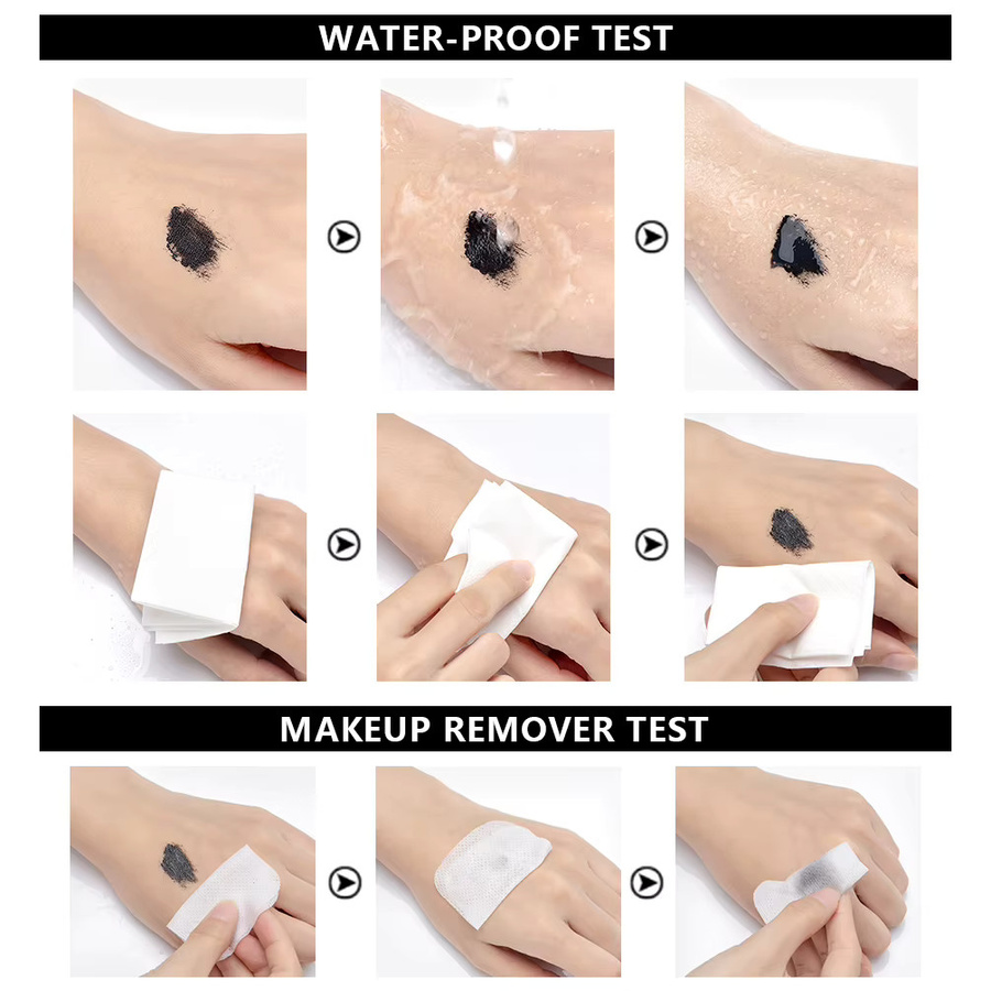 QIBEST Wimperntusche Seidenfaser, Schwarz, 2er-Pack - Bild 5