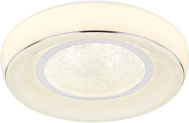 Globo LED-Deckenleuchte Mickey Weiß, dimmbar mit Fernbedienung, Durchmesser: 39 cm - Bild 1