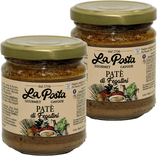 Locanda La Posta Paté di Fegatini 2 x 180 g - Bild 1