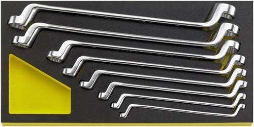 Stahlwille TCS Doppel-Ringschlüssel-Satz Metrisch 6 - 22mm in Gelb und Silber - Bild 1