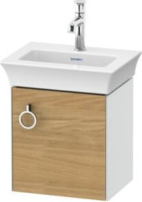 Duravit Waschtischunterschrank White Tulip Wandhängend, Weiß, B: 38,4 cm, T: 29,8 cm - Bild 1