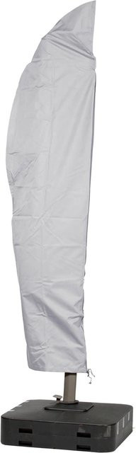 Mehr Garten Protect Schutzhülle für Ampelschirm Gestell Gebogen, Grau, Polyester, B/T/H: 270 x 40 x 84 cm - Bild 1