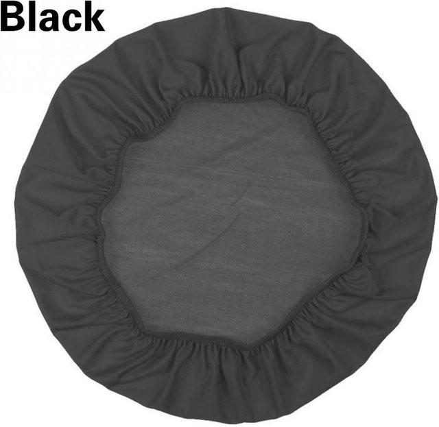 Runder Stuhlbezug aus Polarfleece von Supermarket GO, elastischer Stretch-Sitzbezug für Barhocker und Esszimmer, waschbar - Bild 1