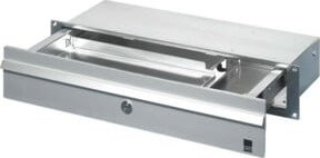 Rittal Tastaturschublade CP 6002.000 in Grau und Silber - Bild 1