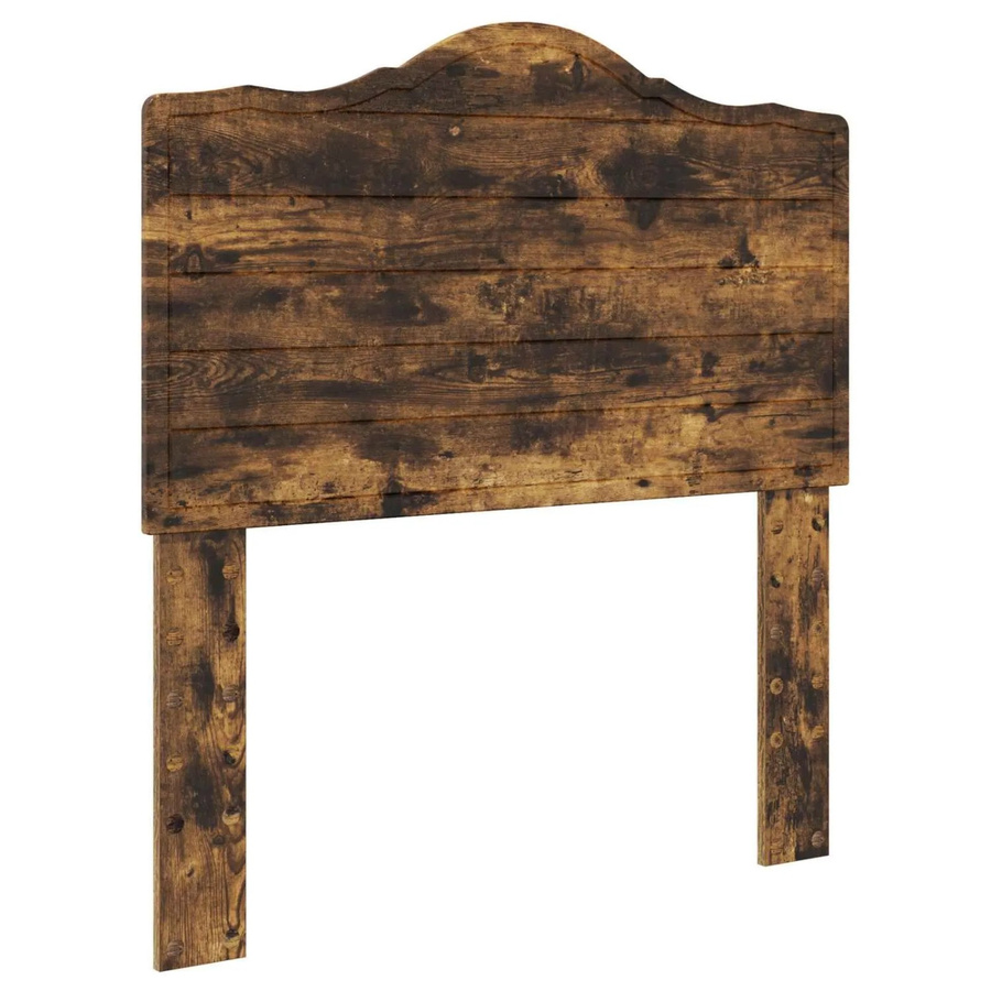 vidaXL Kopfteil aus Holzwerkstoff in Geräucherte Eiche, Farbe Braun, Breite: 75 cm - Bild 2