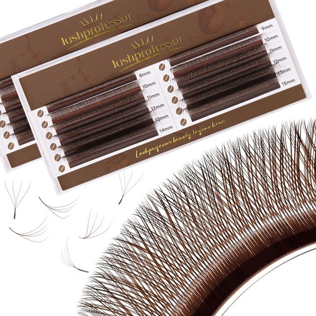 lashprofessor Wimpernverlängerungen, Dunkelbraun, Unisex - Bild 1