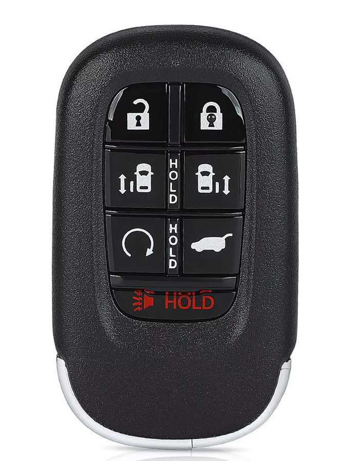 DIYKEY KR5TP-4 Smart Remote Auto Schlüsselanhänger für Honda Odyssey 2025 2026, 433 MHz, 7 Tasten, 4A Chip, Schwarz - Bild 5