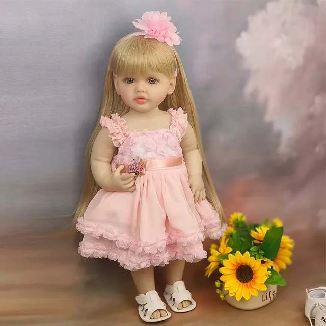 FUSKARMA Reborn-Babypuppe, 55 cm, waschbar - Bild 1
