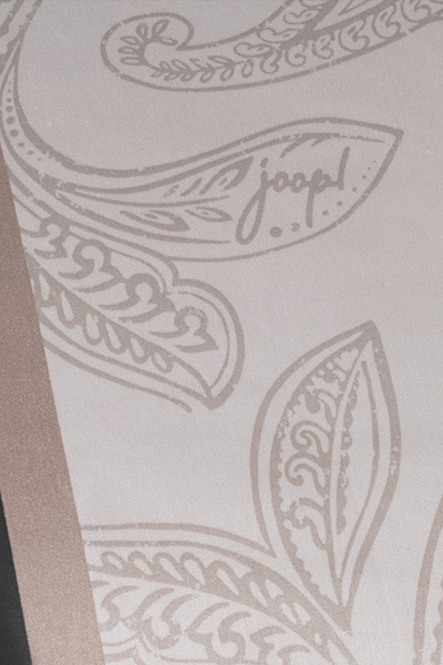 Bettwäsche JOOP! PAISLEY STRIPES aus Baumwolle in Schwarz - Bild 3