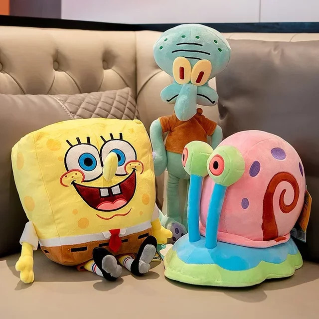 Potdemiel Spongebob Schwammkopf Plüschtiere, Kawaii Cartoon - Bild 1
