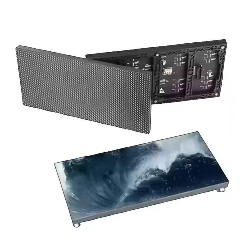 OIMG LED Indoor P4 Videomodul RGB Vollfarb-Matrix-Display, 64 x 32 Pixel, 1/16 Scan, SMD 3in1, HUB75, Schwarz, B/H: 256 x 128 mm - Bild 4