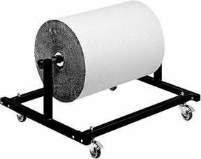 Rocholz Abrollbock SYSTEM 2000 fahrbar schwarz B/T/H: 150 x 60 x 40 cm - Bild 1