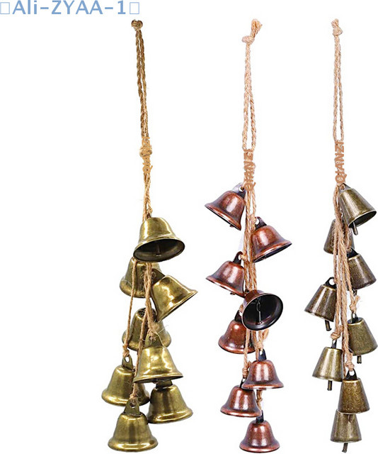 JETTING Boho Windspiel aus Metall als Türknauf-Aufhänger in Transparent und mit geometrischem Design - Bild 1