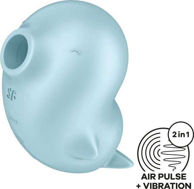 Satisfyer Sassy Seal in Blau, Höhe: 11 cm - Bild 1