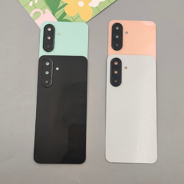 Samsung Rückglasabdeckung für Galaxy A26 5G mit Kameralinse und Akkudeckel in Schwarz und Multicolour für SM-A266E/DS und SM-A266B - Bild 1