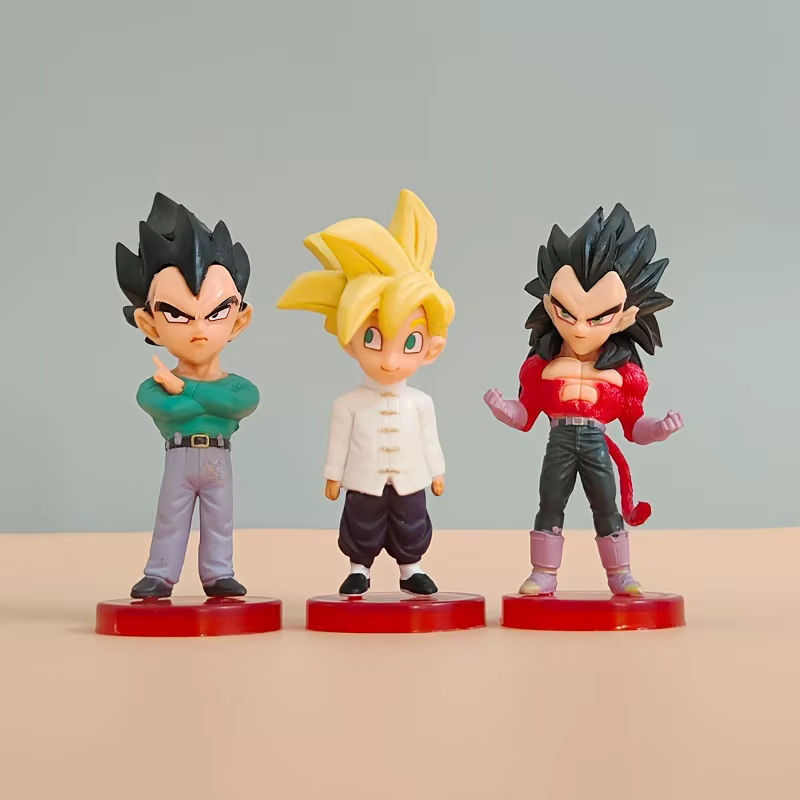 Bandai Dragon Ball Saiyajin Goku Anime Figuren Set aus Kunststoff, 20 verschiedene Modelle in Mehrfarbig für Kinder und zur Dekoration - Bild 2