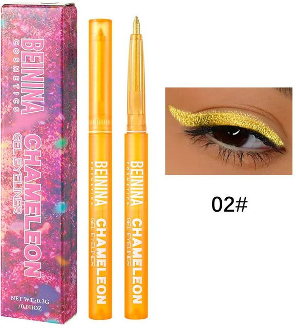 Chic Chroma Beauty Eyeliner Gel, Blau, Metallic, 02 - Bild 1