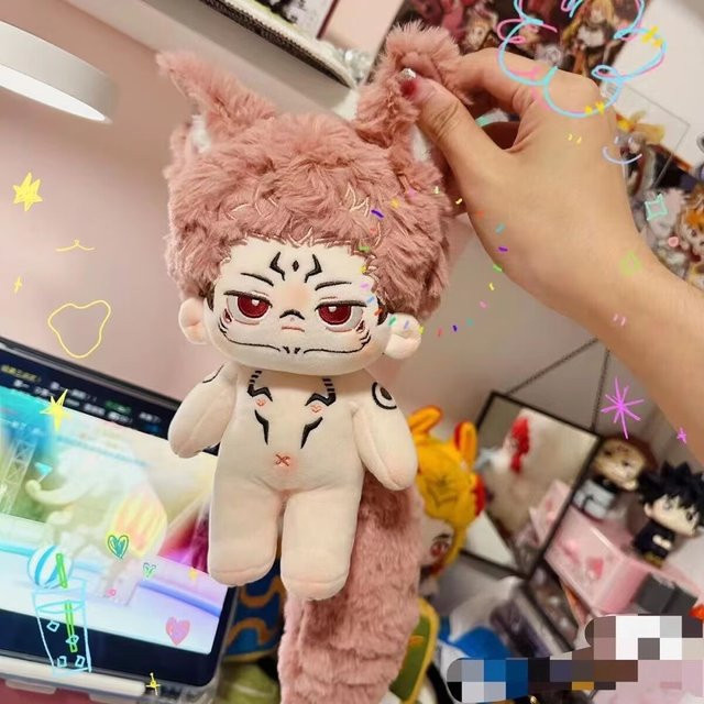 Aoger JJK Ryomen Sukuna Plüschtier, 20 cm - Bild 1
