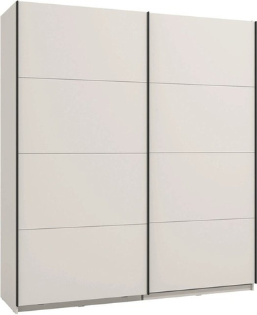 Mömax Schwebetürenschrank Gard in Kaschmirfarben, modern und matt, B/T/H: 195 x 61 x 217 cm